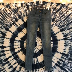American Eagle Denim X Sateen Jeggings, size 6